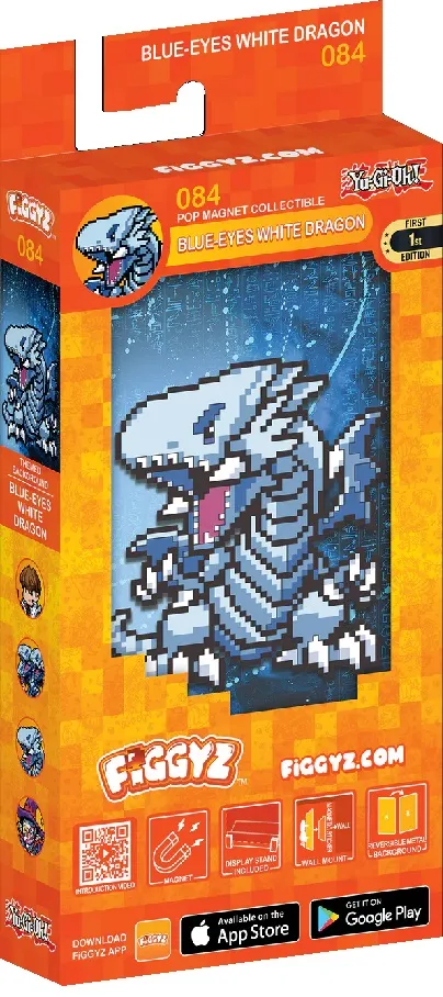 YU-GI-OH FIGGYZ MAGNET COLLECTIBLE BLUE-EYES WHITE DRAGON 11 CM